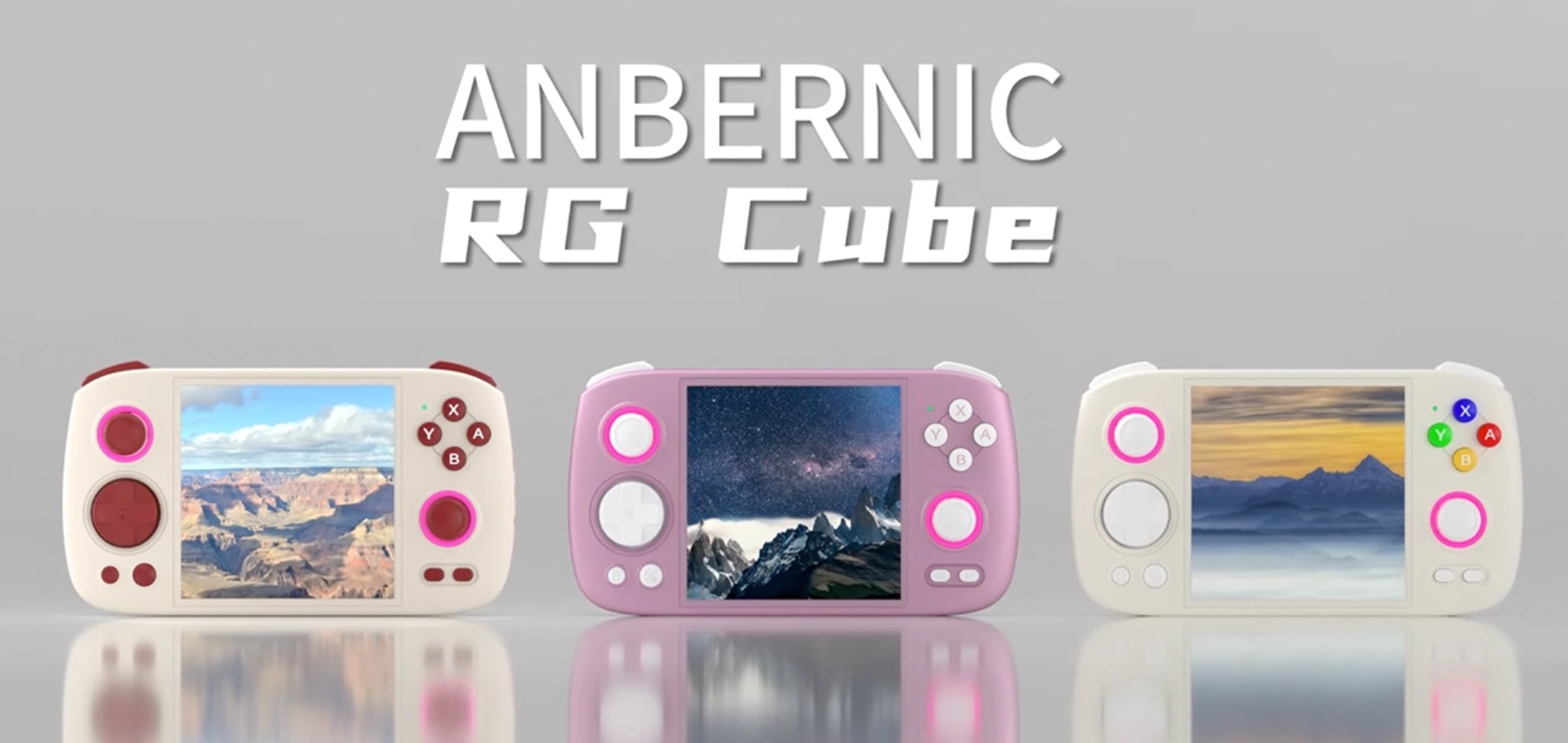 Anbernic представила портативную консоль RG Cube для ретрогейминга