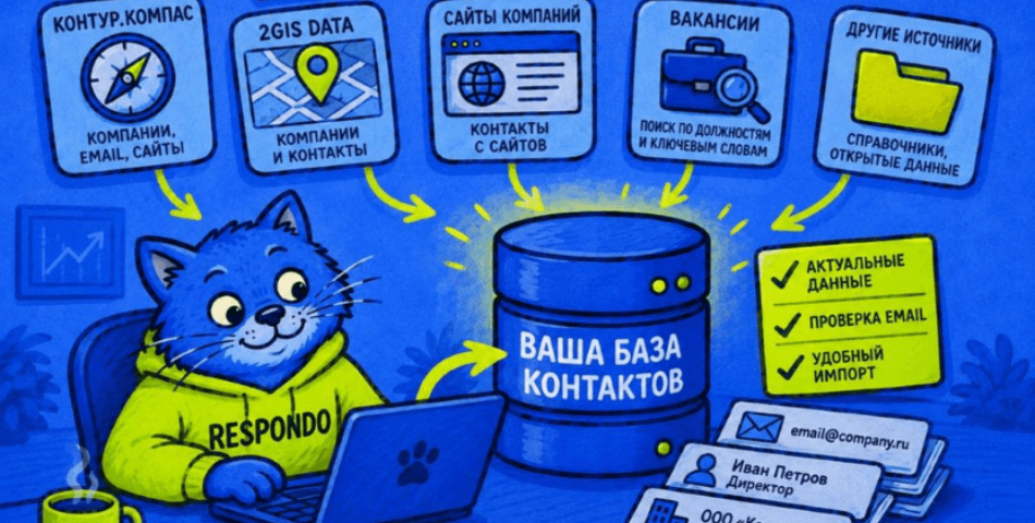 Как собрать базу для рассылок: 6 способов найти контакты для B2B