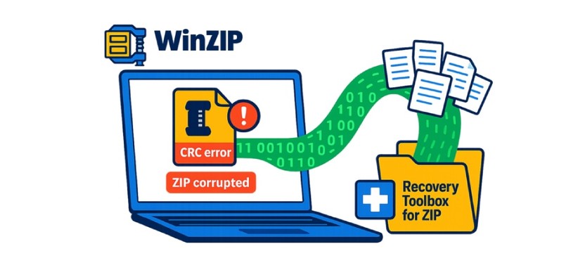 Как спасти битый ZIP-архив и вернуть файлы