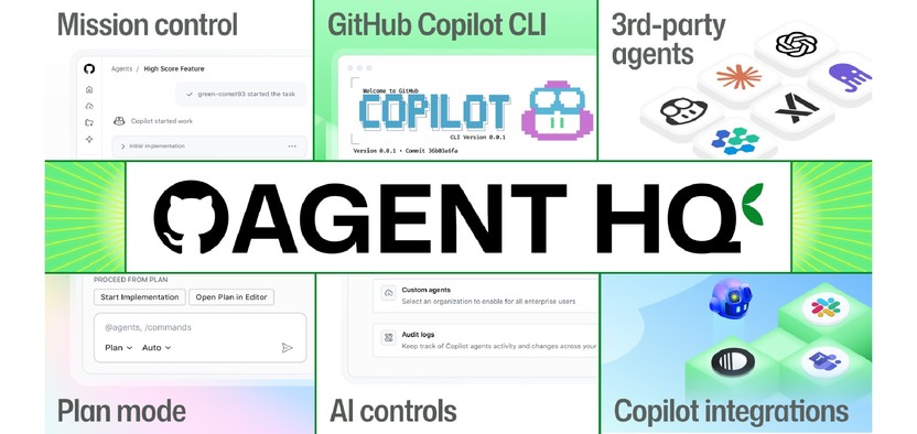 GitHub представил Agent HQ – единый центр управления ИИ-агентами для разработчиков