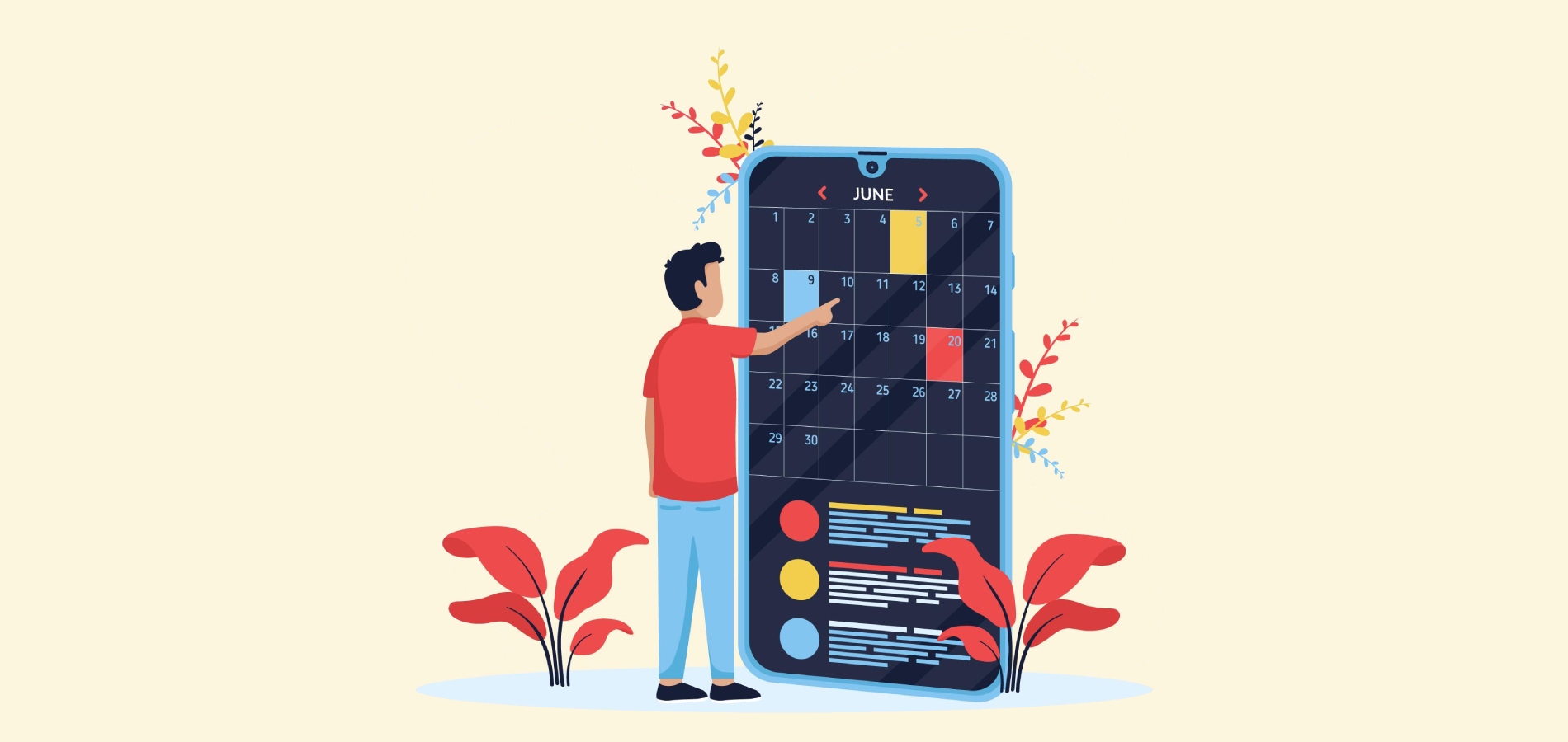 ТОП-10 электронных календарей для Android в 2025 году