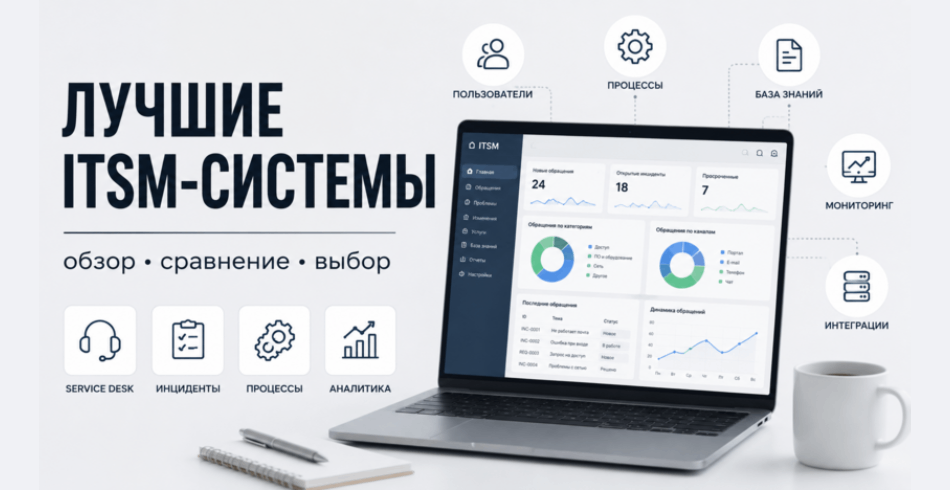 12 лучших ITSM-систем: обзор российских платформ для управления ИТ-услугами