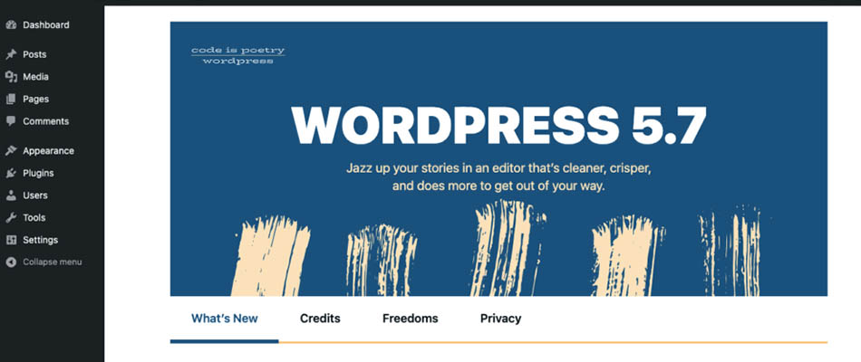 Вышел WordPress 5.7: Что нового?