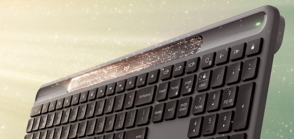 Logitech представила клавиатуру, которая заряжается от солнечного и искусственного света