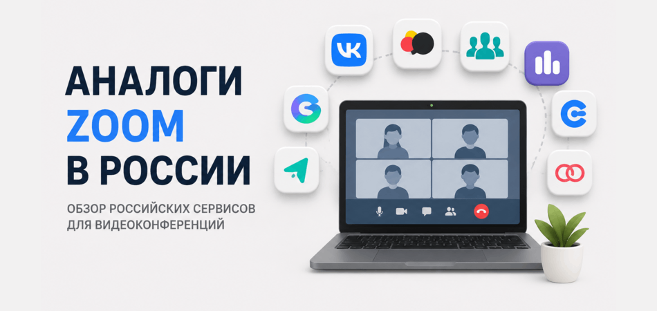 Аналоги Zoom в России: 14 лучших сервисов для видеоконференций в 2026 году