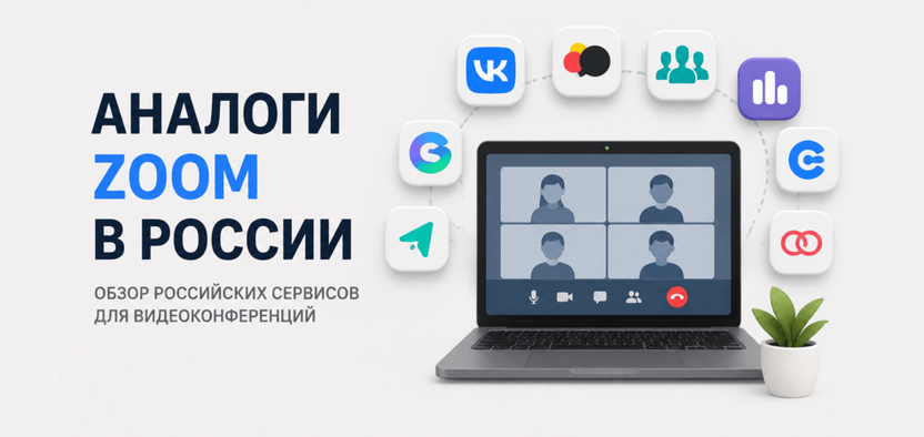 Аналоги Zoom в России: 14 лучших сервисов для видеоконференций в 2026 году