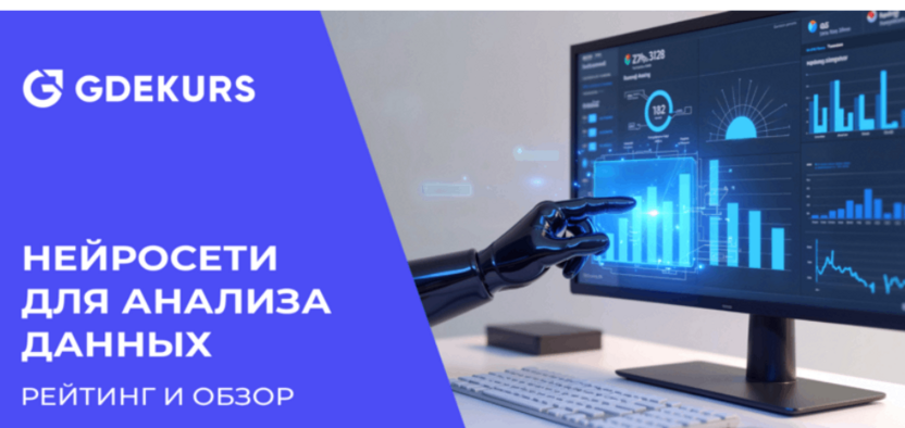 10 лучших нейросетей для анализа данных: цены и отзывы на обучение в 2026 году