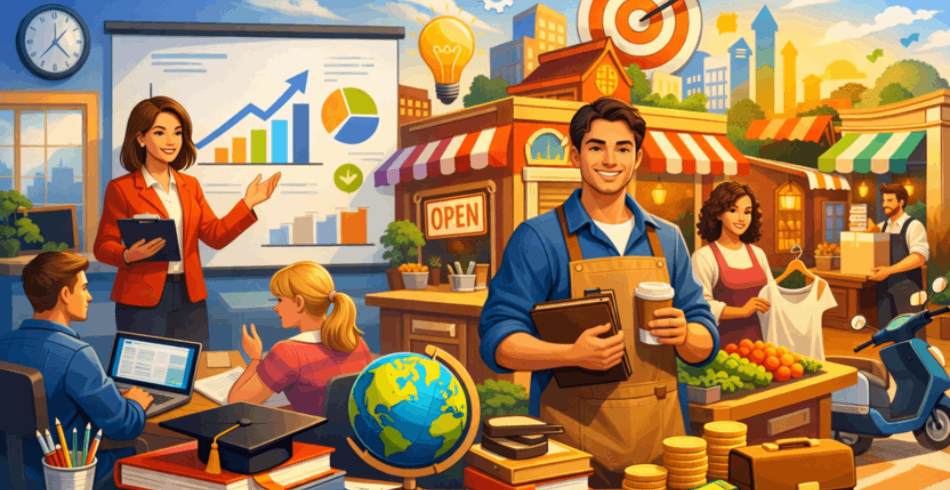 Высшее образование по управлению малым бизнесом: [ТОП-3] онлайн-программы с получением диплома бакалавра