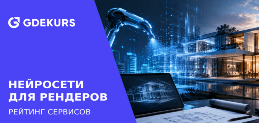 ТОП-10 сервисов и нейросетей по созданию ИИ-рендеров: платные и бесплатные ИИ генераторы 2026 года