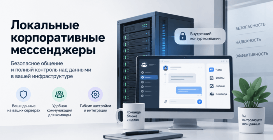 Локальные корпоративные мессенджеры: 12 решений для размещения на серверах компании