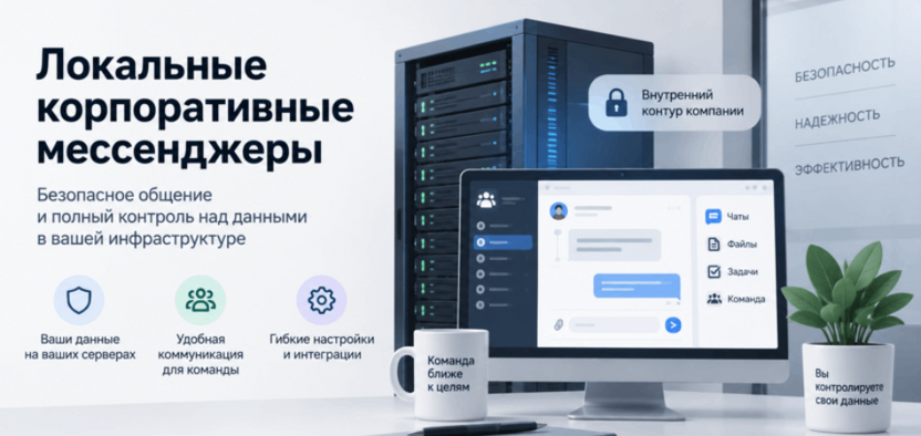 Локальные корпоративные мессенджеры: 12 решений для размещения на серверах компании