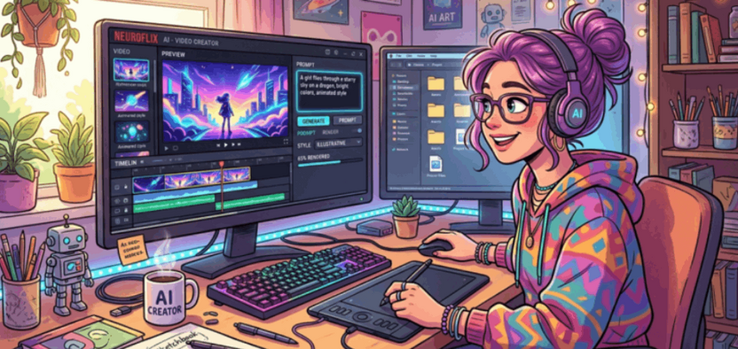 ТОП-15 промптов для ИИ-видео: готовые запросы для создания роликов в нейросети