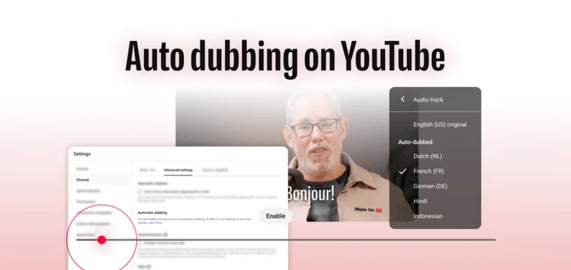 YouTube обновил ИИ-дубляж и добавил поддержку русского языка