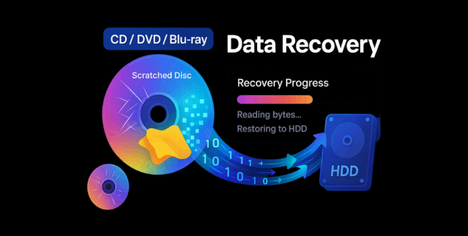 Как прочитать повреждённый CD/DVD/Blu-ray-диск