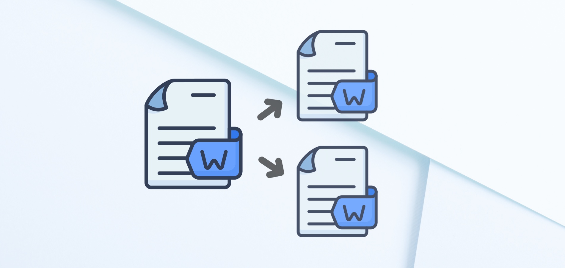 Как разделить документ Word на отдельные файлы