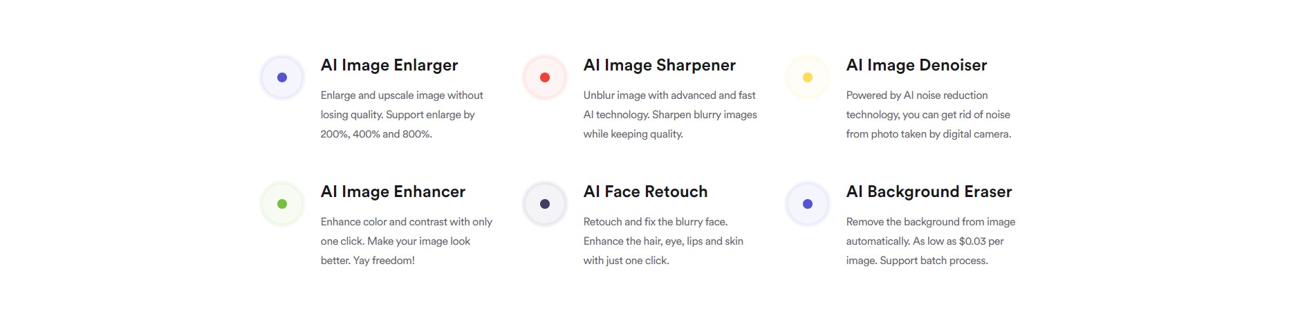 AI Image Enlarger продукты